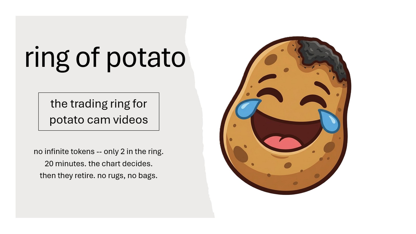 Ring of Potato, a twenty-minute trading ring for potato cam videos